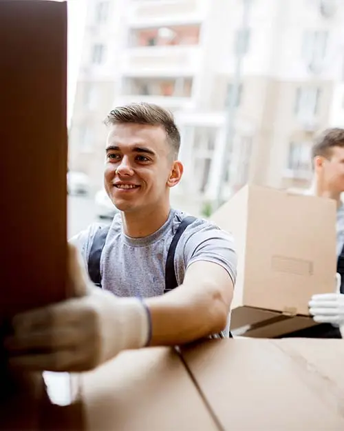 business removals - delivery men
